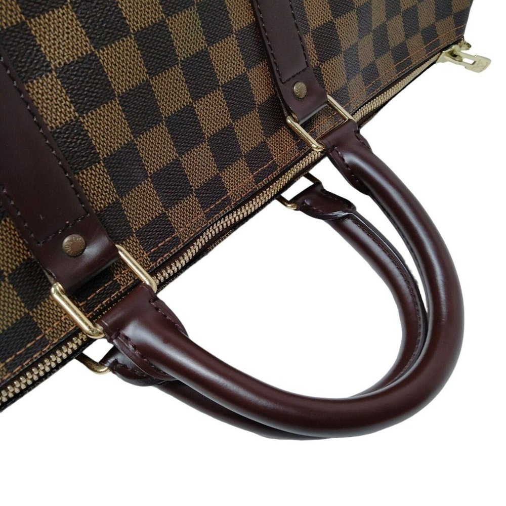 347855F V Louis Vuitton Travel Bag Keepall 50 Brown Damier - Picture 3 of 9